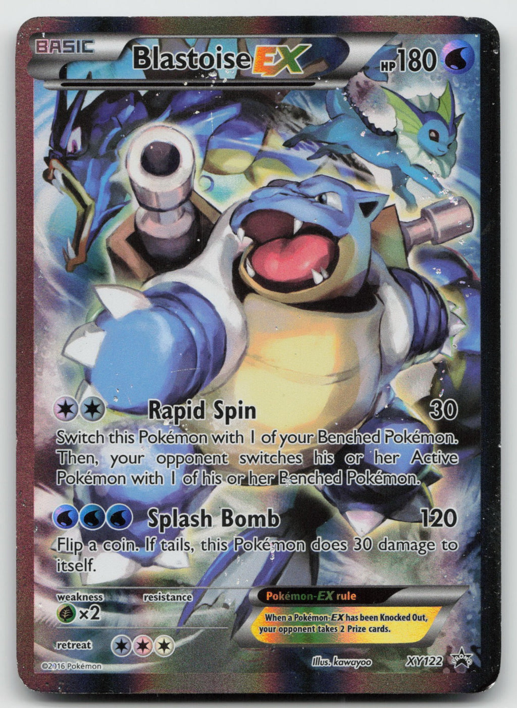 Blastoise EX - Promo Holo XY Promos XY122 DMG