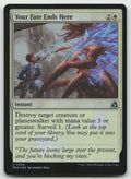 Your Fate Ends Here U Foil Reality Fracture 24 NM
