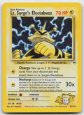 Lt. Surge's Electabuzz Holo Rare Unlimited Gym Heroes 6/132 NM/VLP