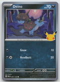 Deino Holo Common ME: 30th Celebration 097/128 NM