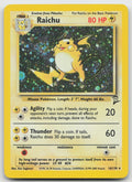 Raichu Holo Rare Base Set 2 16/130 VLP