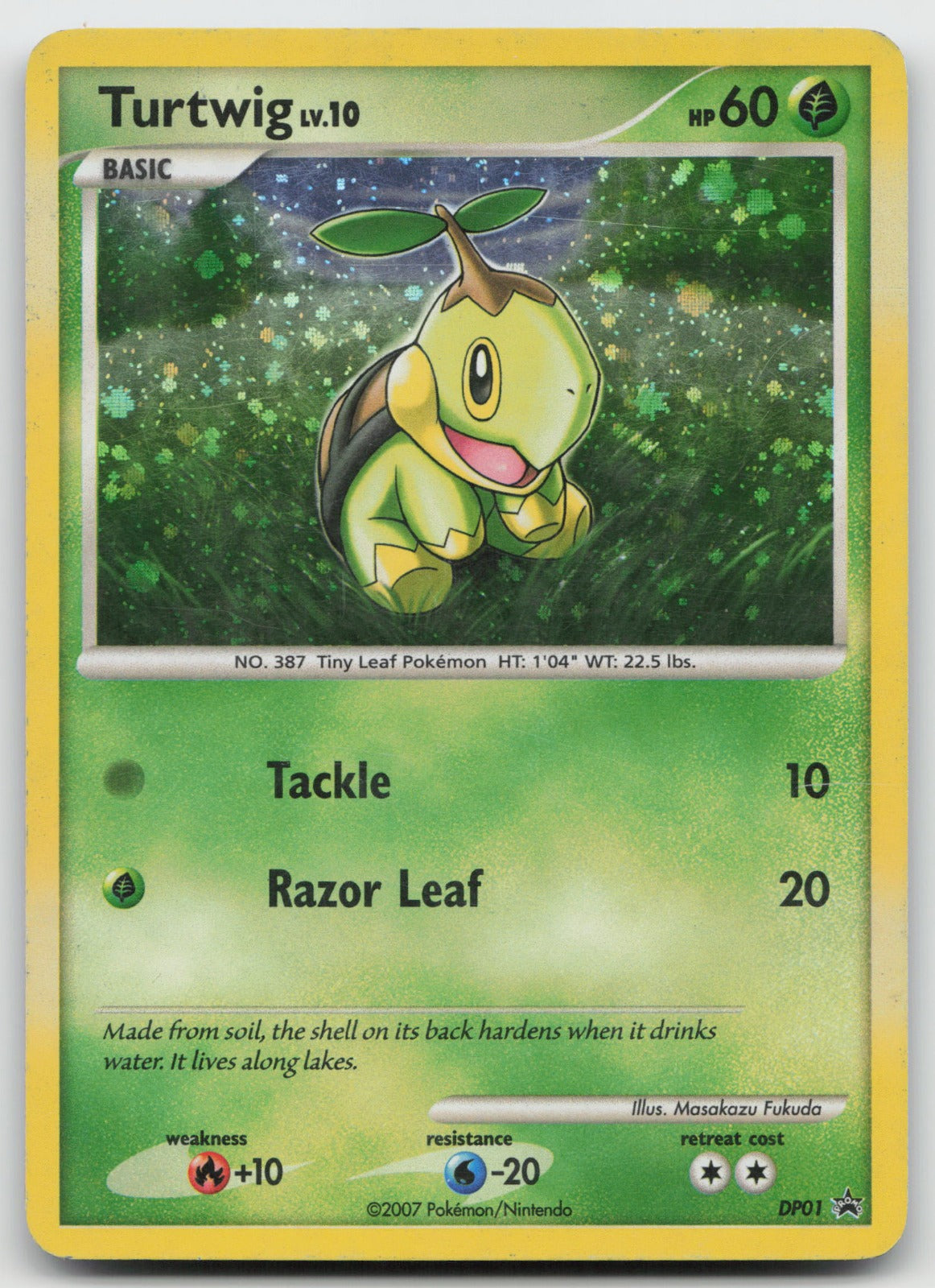Turtwig - Promo Holo Diamond and Pearl Promos DP01 HP
