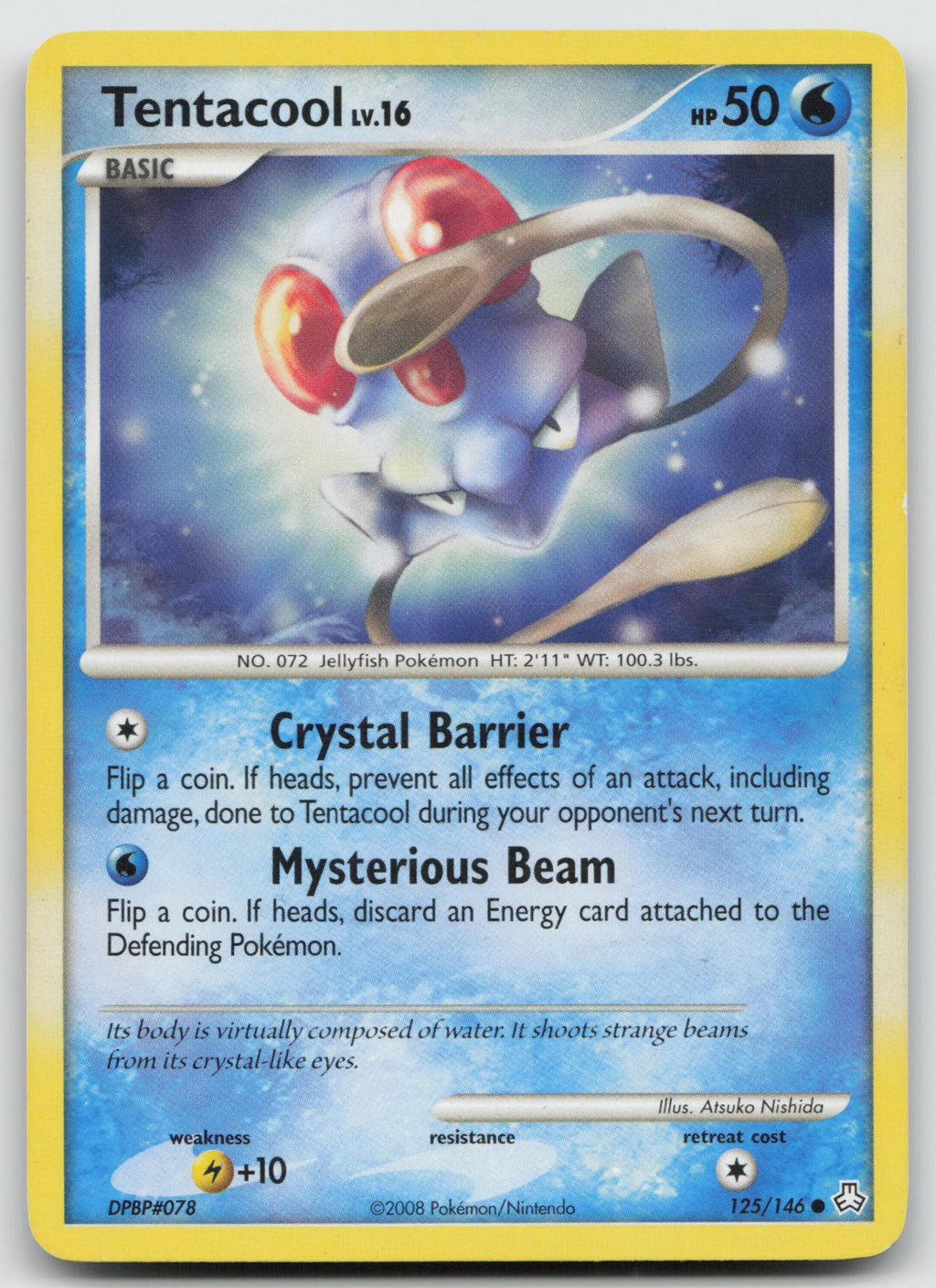 Tentacool Common Legends Awakened 125/146 LP