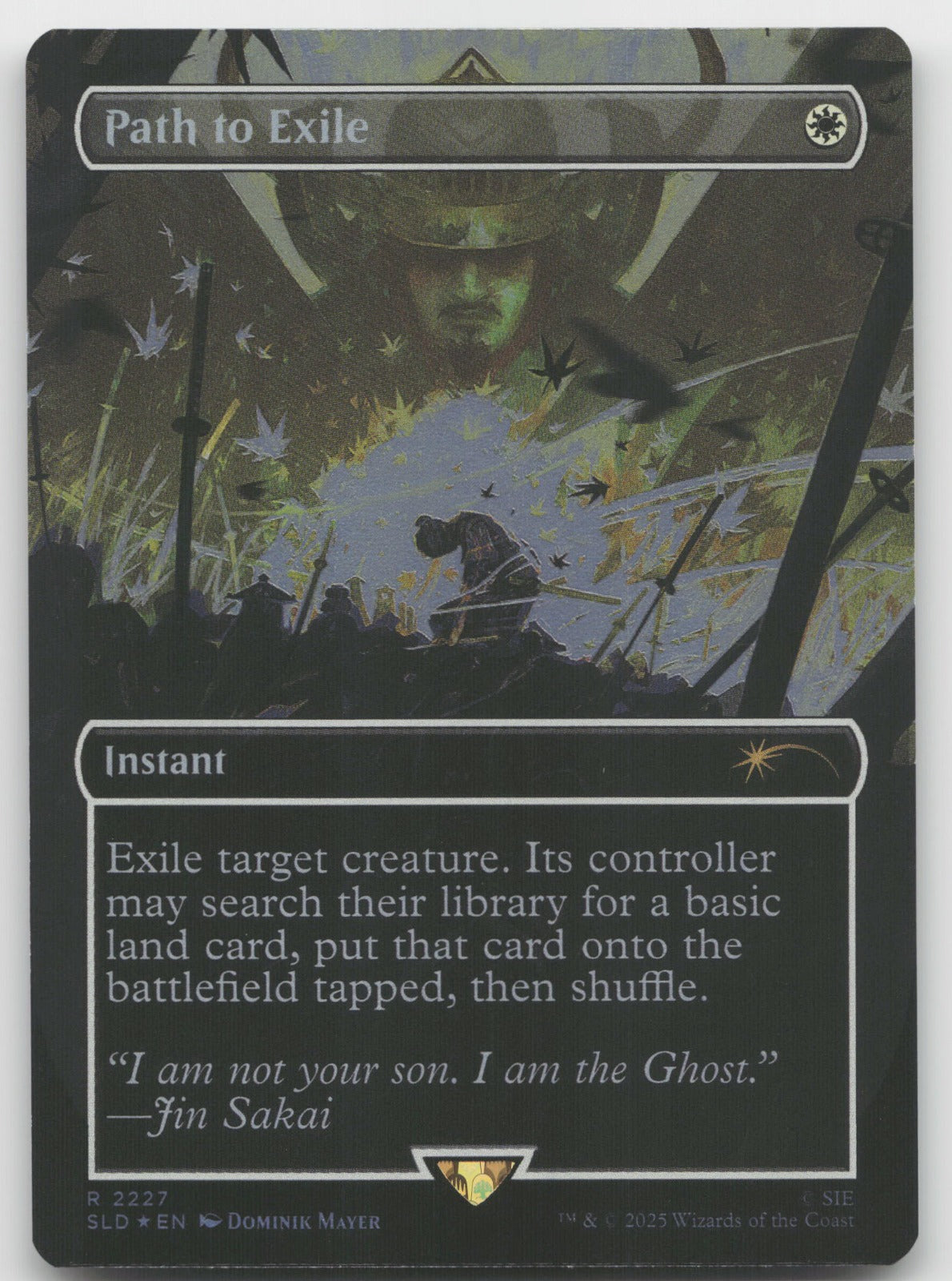 Path to Exile (Rainbow Foil) R Foil Secret Lair Drop Series 2227 NM
