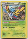 Beautifly Holo Rare XY - Roaring Skies 5/108 LP O/C Error/Miscut