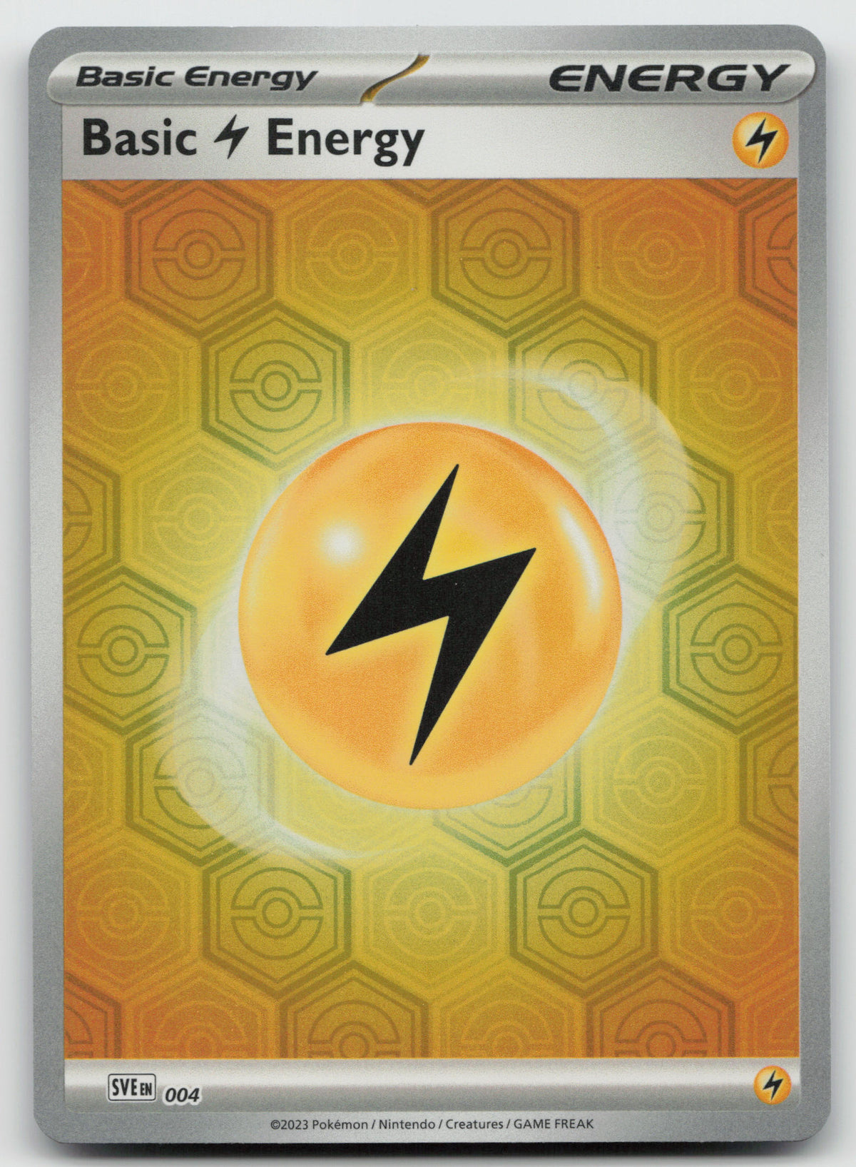 Basic Lightning Energy Common Reverse Holo SV: Shrouded Fable 4 NM