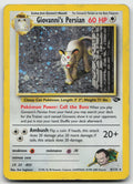 Giovanni's Persian Unlimited Holo Rare Gym Challenge 8/132 DMG