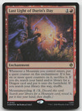 Last Light of Durin's Day R Foil The Hobbit 103 NM