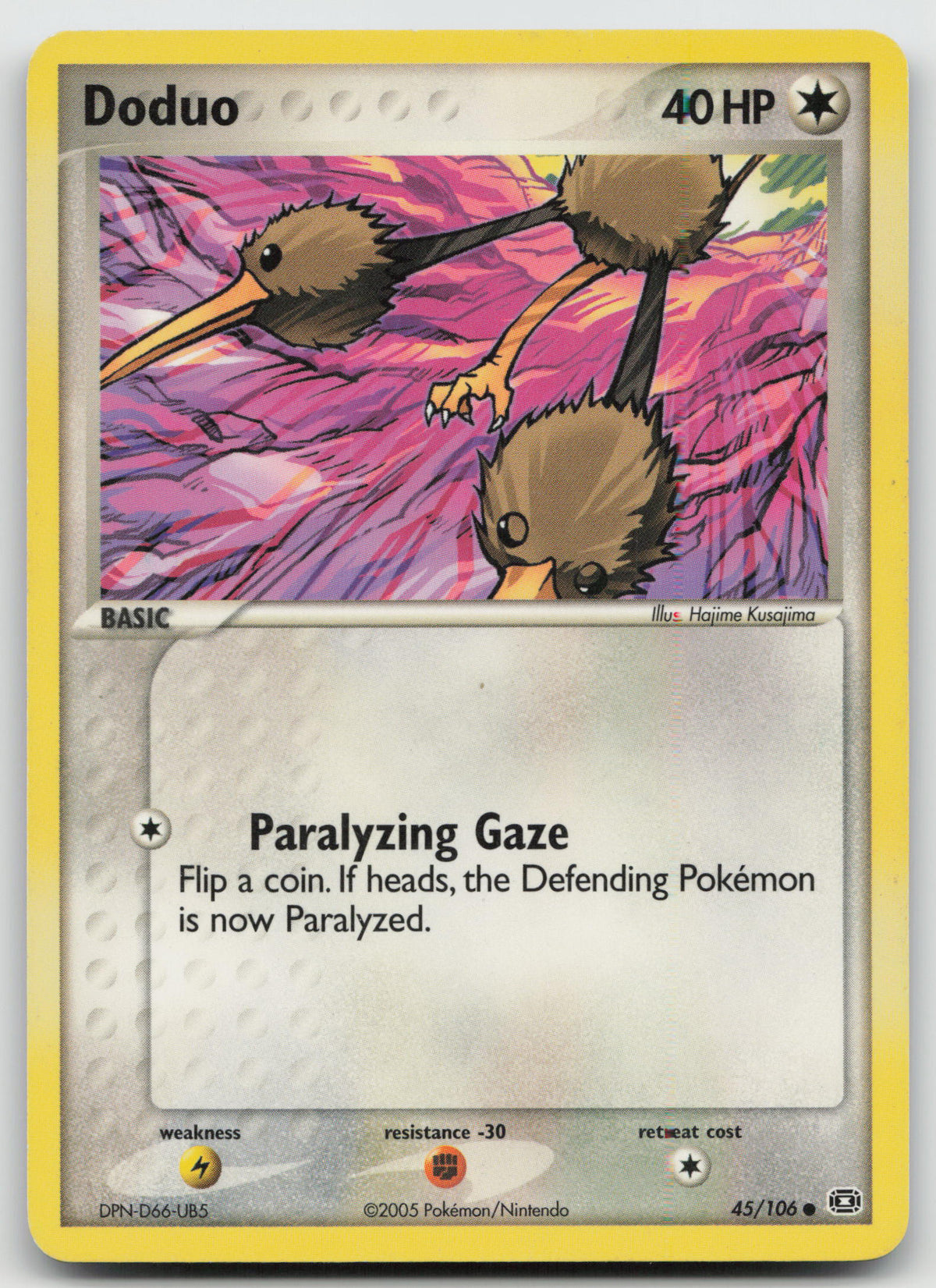 Doduo Common Normal Emerald 45/106 LP