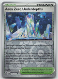 Area Zero Underdepths Uncommon Reverse Holo SV07: Stellar Crown 131/142 NM