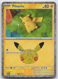 Pikachu Holo Pikachu Rare ME: 30th Celebration 027/128 NM