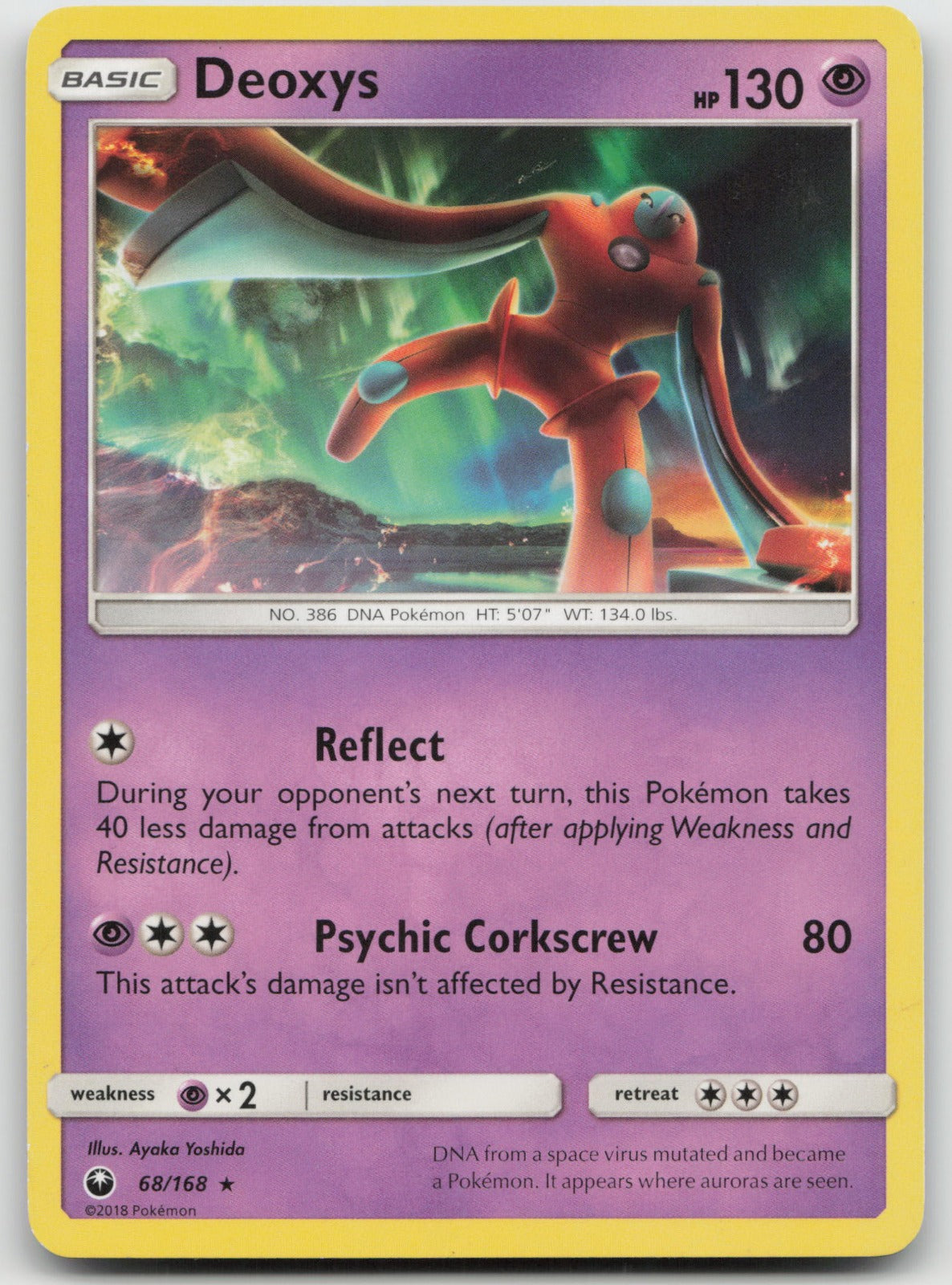 Deoxys Rare SM - Celestial Storm 68/168 LP