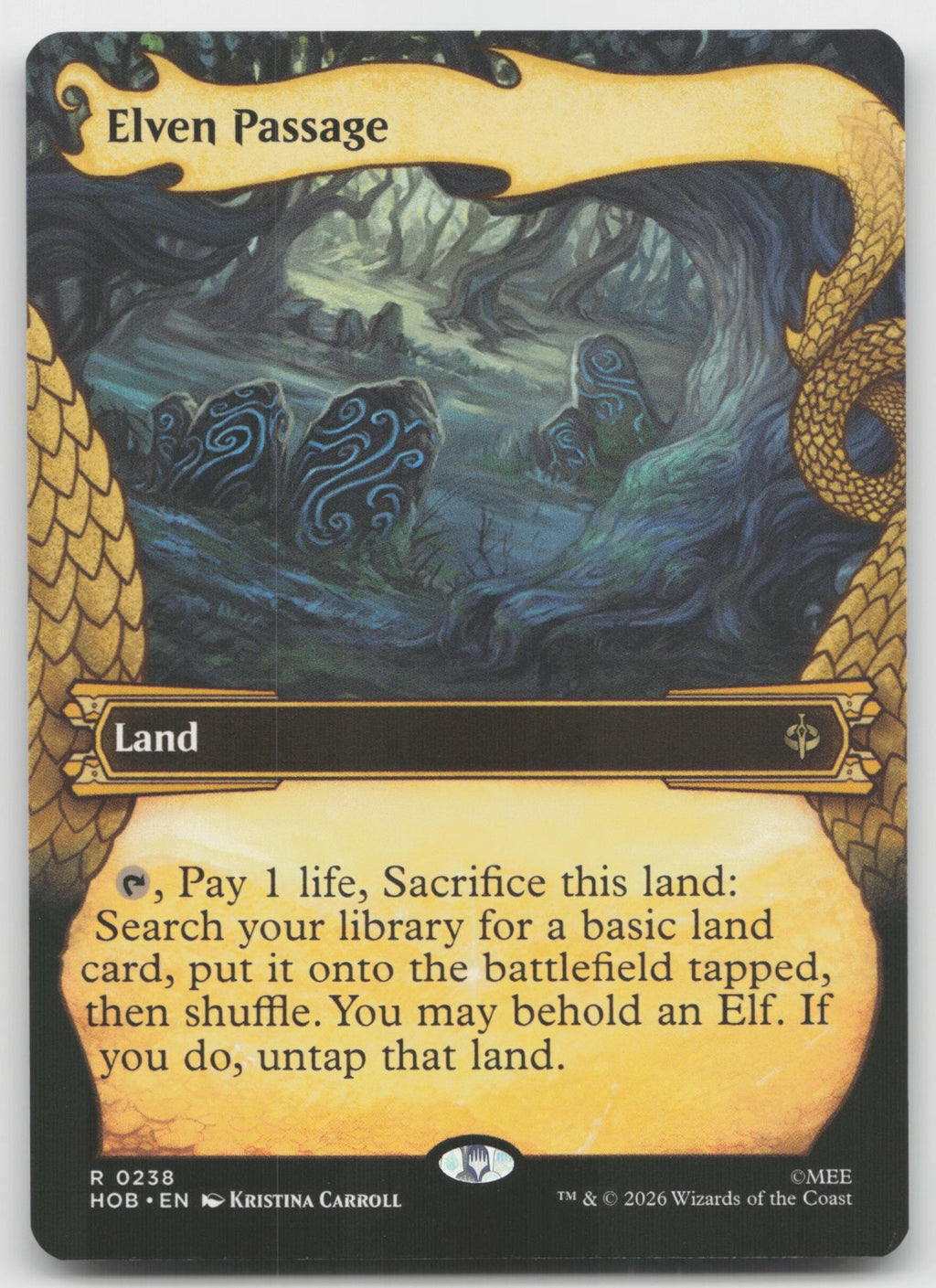Elven Passage (Showcase) R The Hobbit 238 NM
