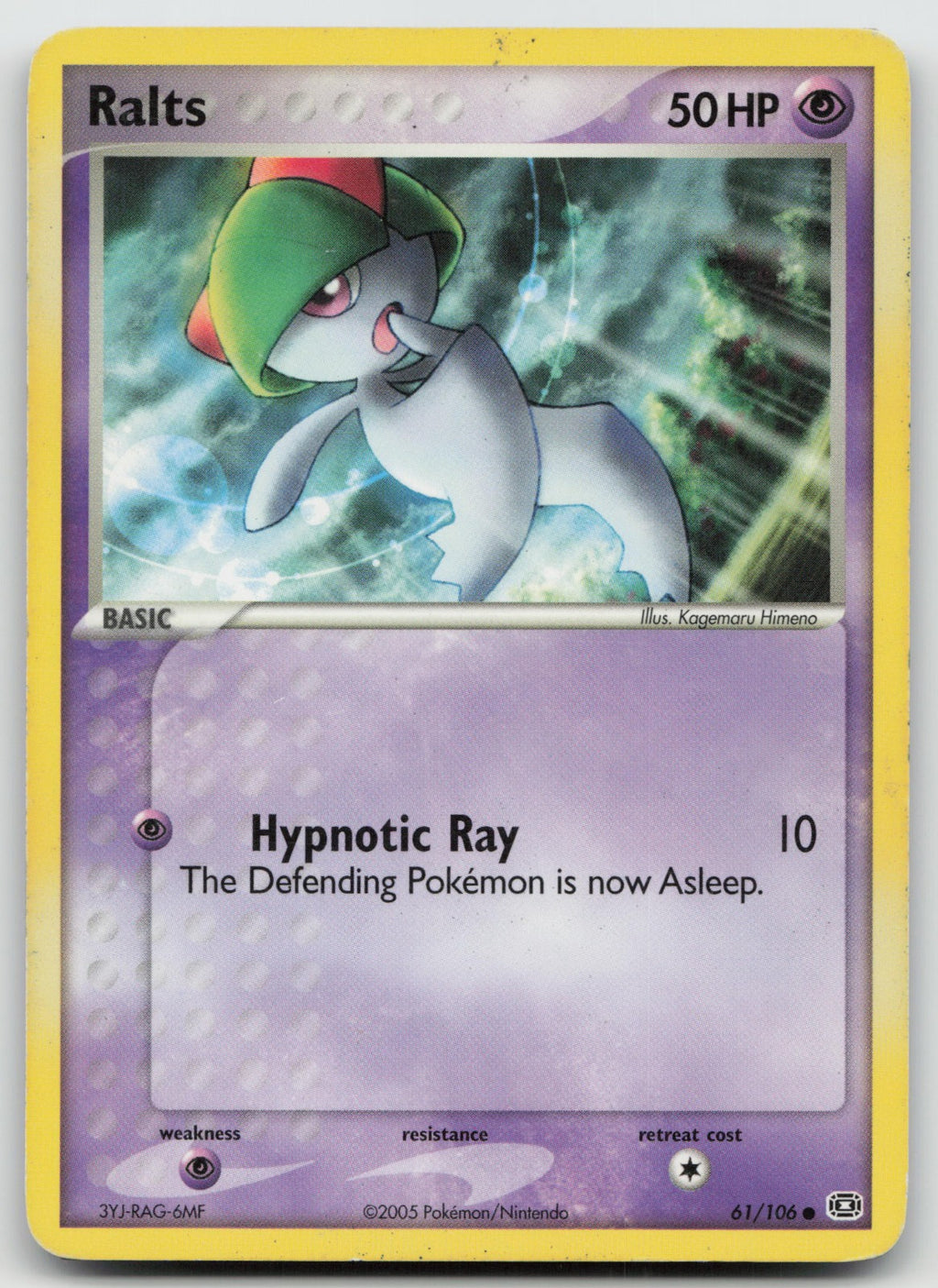 Ralts Common Emerald 61/106 HP
