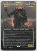 Sauron, the Dark Lord (Borderless) (Surge Foil) M Foil The Hobbit: Eternal 76 NM
