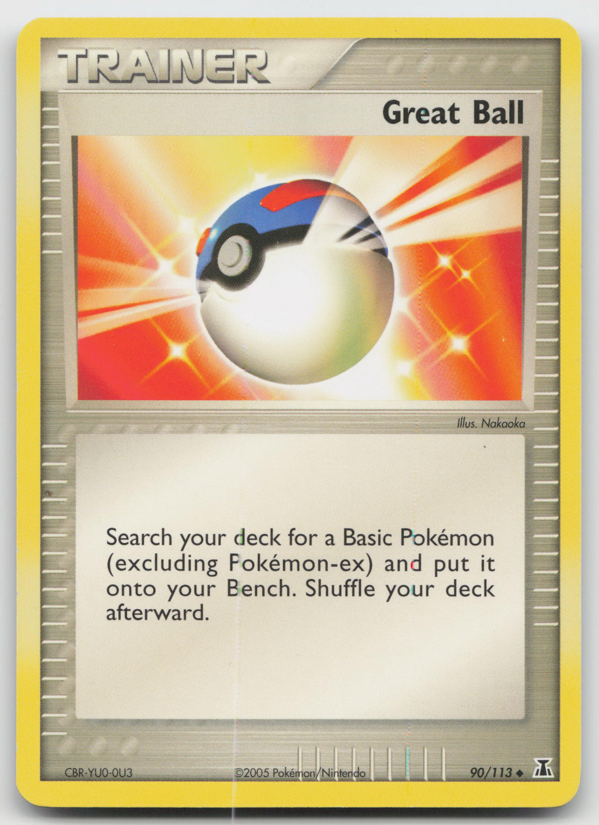 Great Ball Uncommon Normal Delta Species 90/113 MP