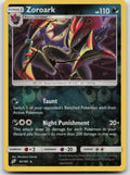 Zoroark Reverse Holo Rare SM - Team Up 91/181 LP