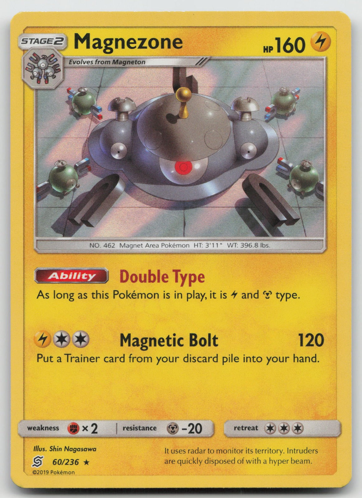 Magnezone Holo Rare SM - Unified Minds 60/236 NM