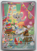 Minccino Illustration Rare Holo SV05: Temporal Forces 182/162 NM