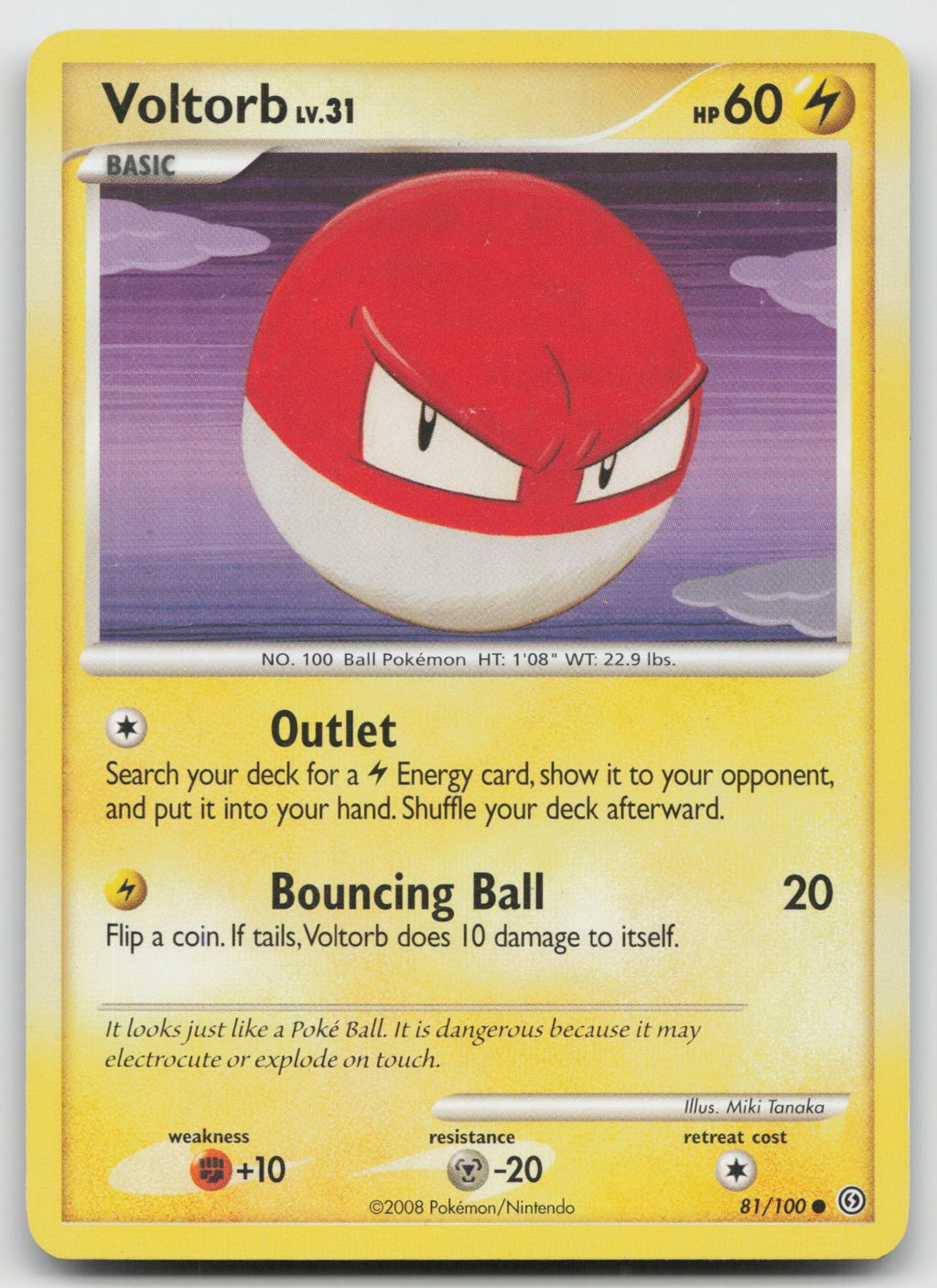 Voltorb Common Stormfront 81/100 LP
