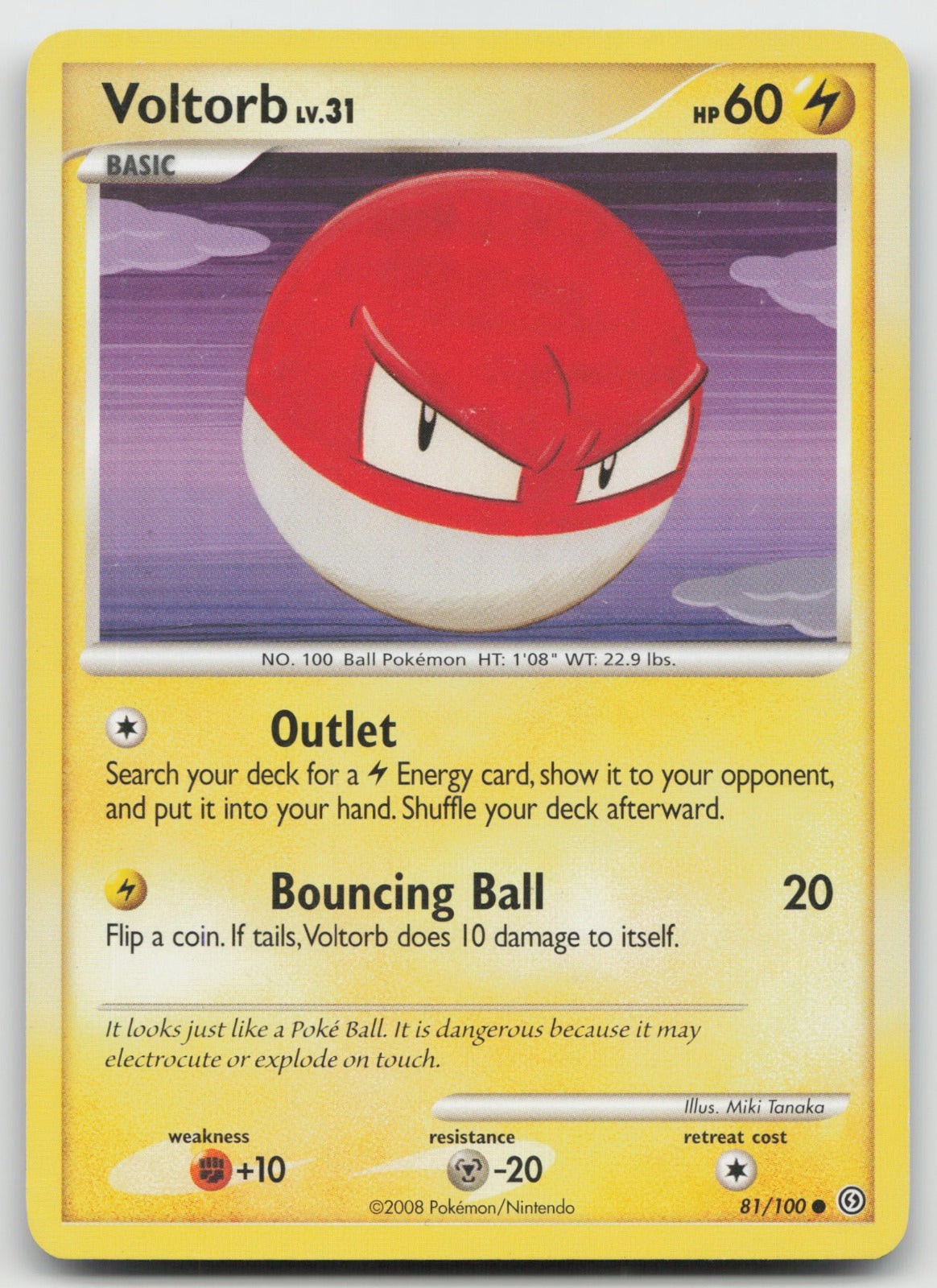 Voltorb Common Stormfront 81/100 LP