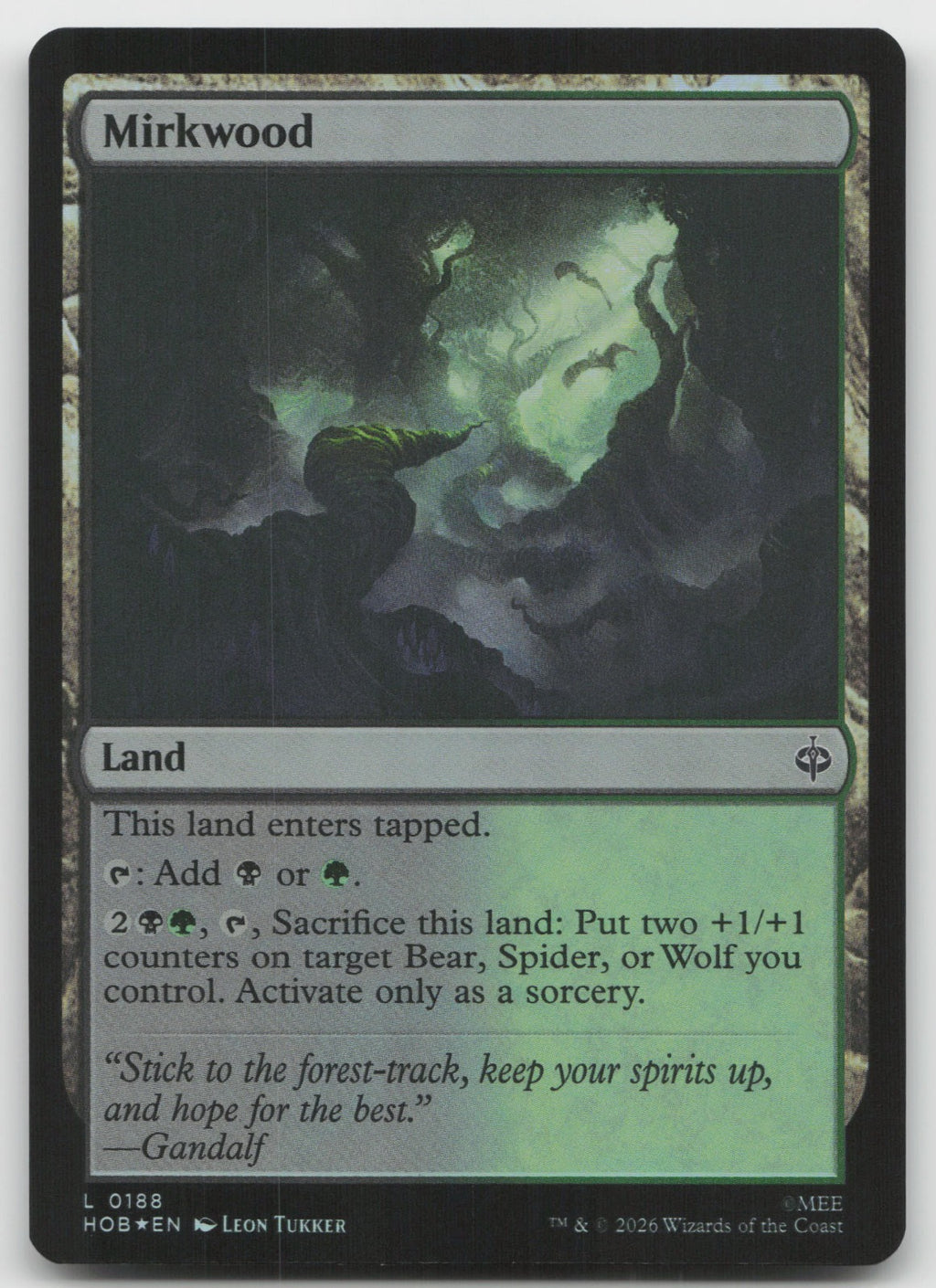Mirkwood L Foil The Hobbit 188 NM