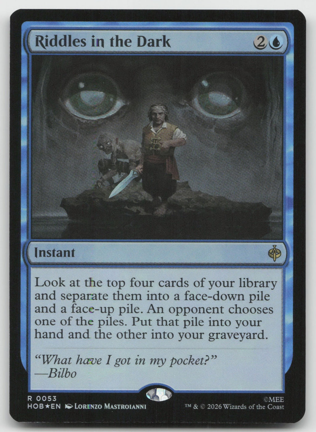 Riddles in the Dark R Foil The Hobbit 53 NM