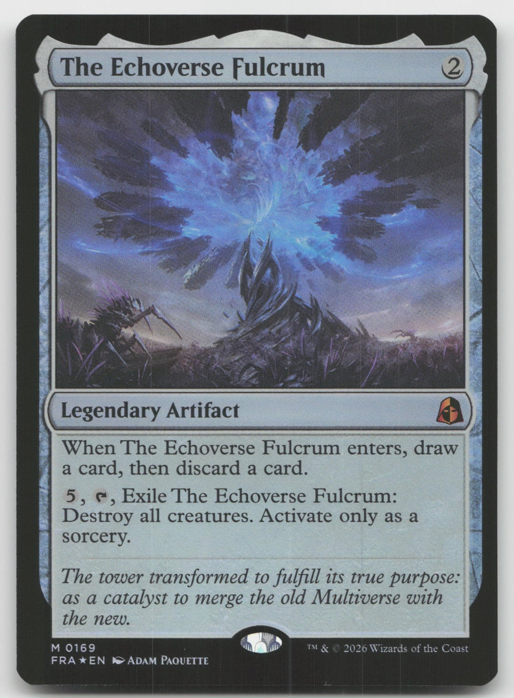 The Echoverse Fulcrum M Foil Reality Fracture 169 NM