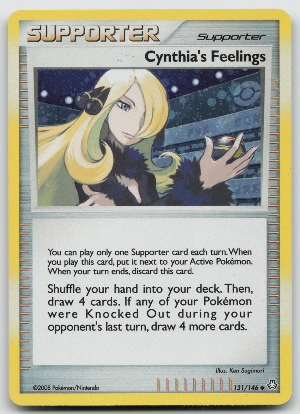 Cynthia's Feelings (Cosmos Holo) Legends Awakened Promo 131/146 LP