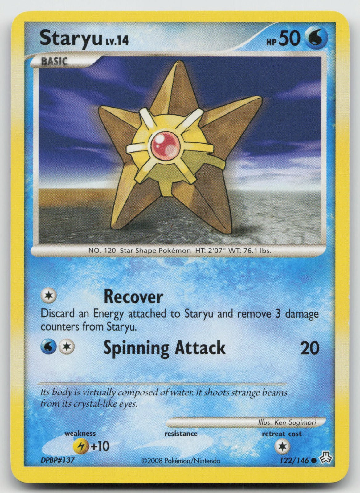 Staryu Common Legends Awakened 122/146 LP