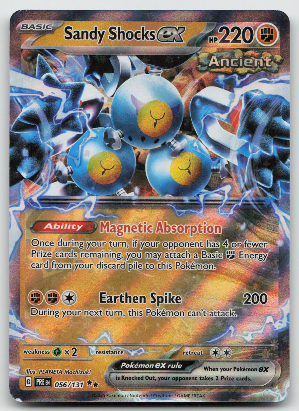 Roaring Moon Rare Reverse Holo SV: Prismatic Evolutions 065/131 NM