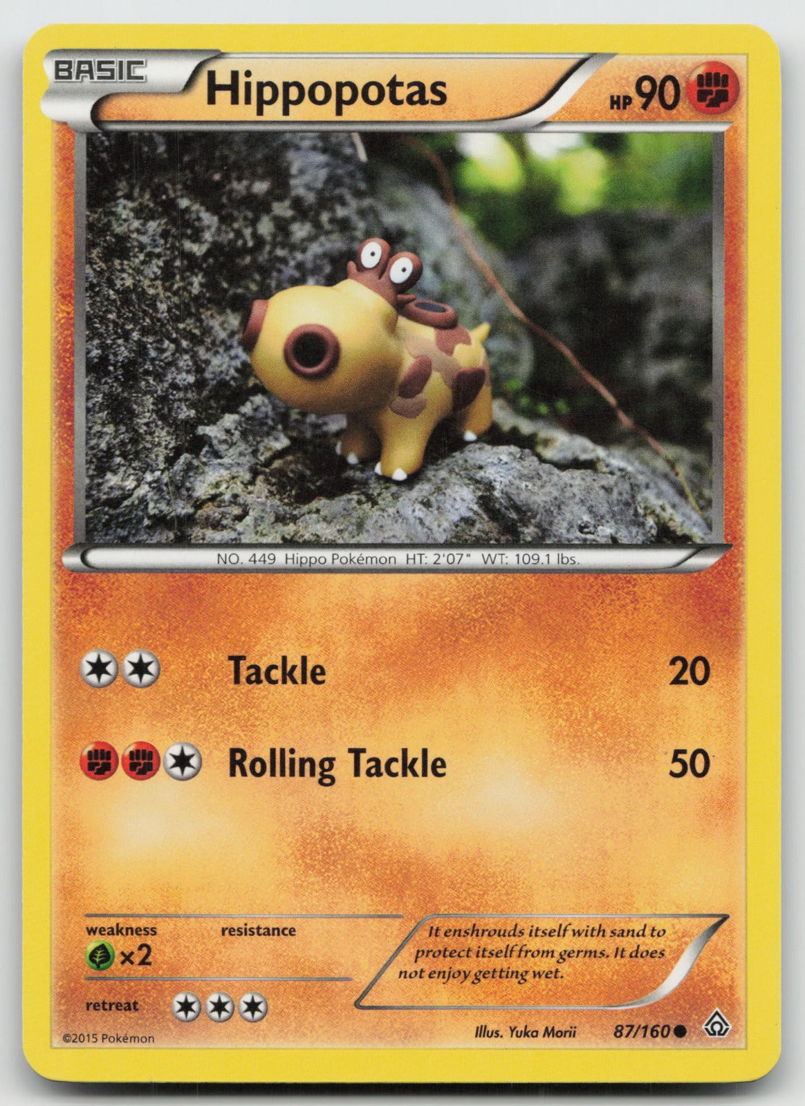 Hippopotas Common XY - Primal Clash 87/160 LP