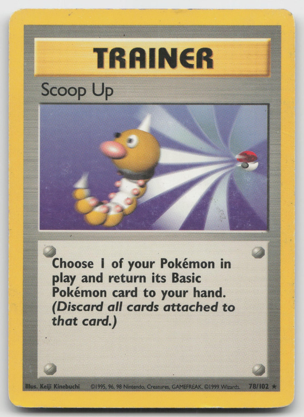 Scoop Up Rare Base Set 78/102 HP