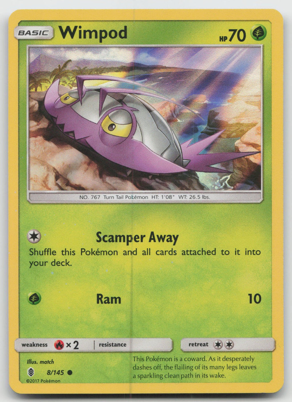 Wimpod (Collection Promo) Holo SM - Guardians Rising 8/145 LP