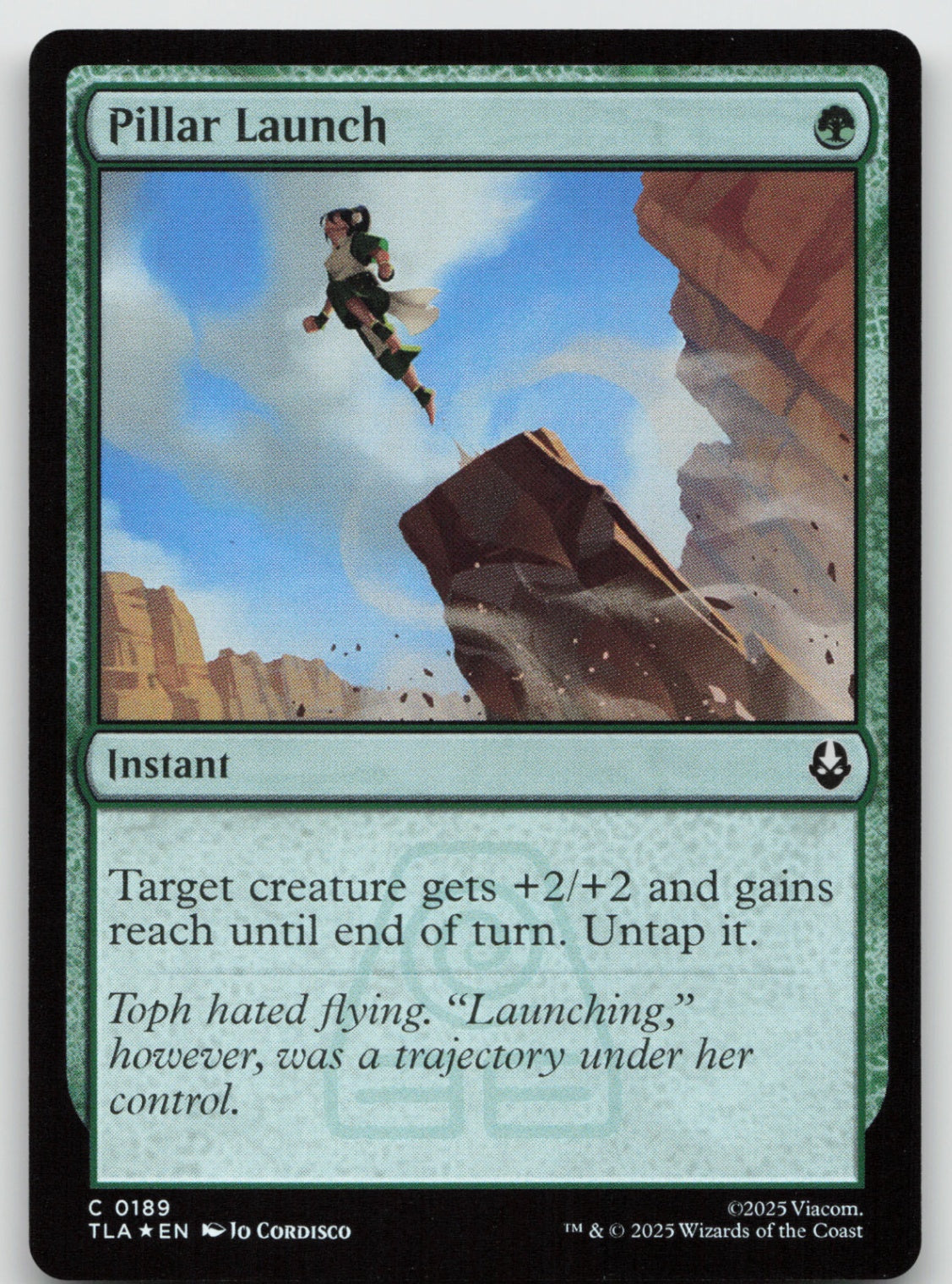 Pillar Launch C Foil Avatar: The Last Airbender 189 NM