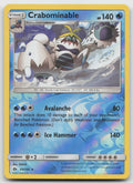 Crabominable Rare Reverse Holofoil SM Base Set 43/149 VLP