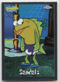 Sandals Base Topps Chrome SpongeBob SquarePants 25th Anniversary 152 NM