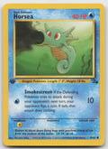 Horsea Common 1st Edition Fossil 49/62 LP