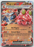 Magcargo ex Double Rare Reverse Holo SV06: Twilight Masquerade 029/167 NM