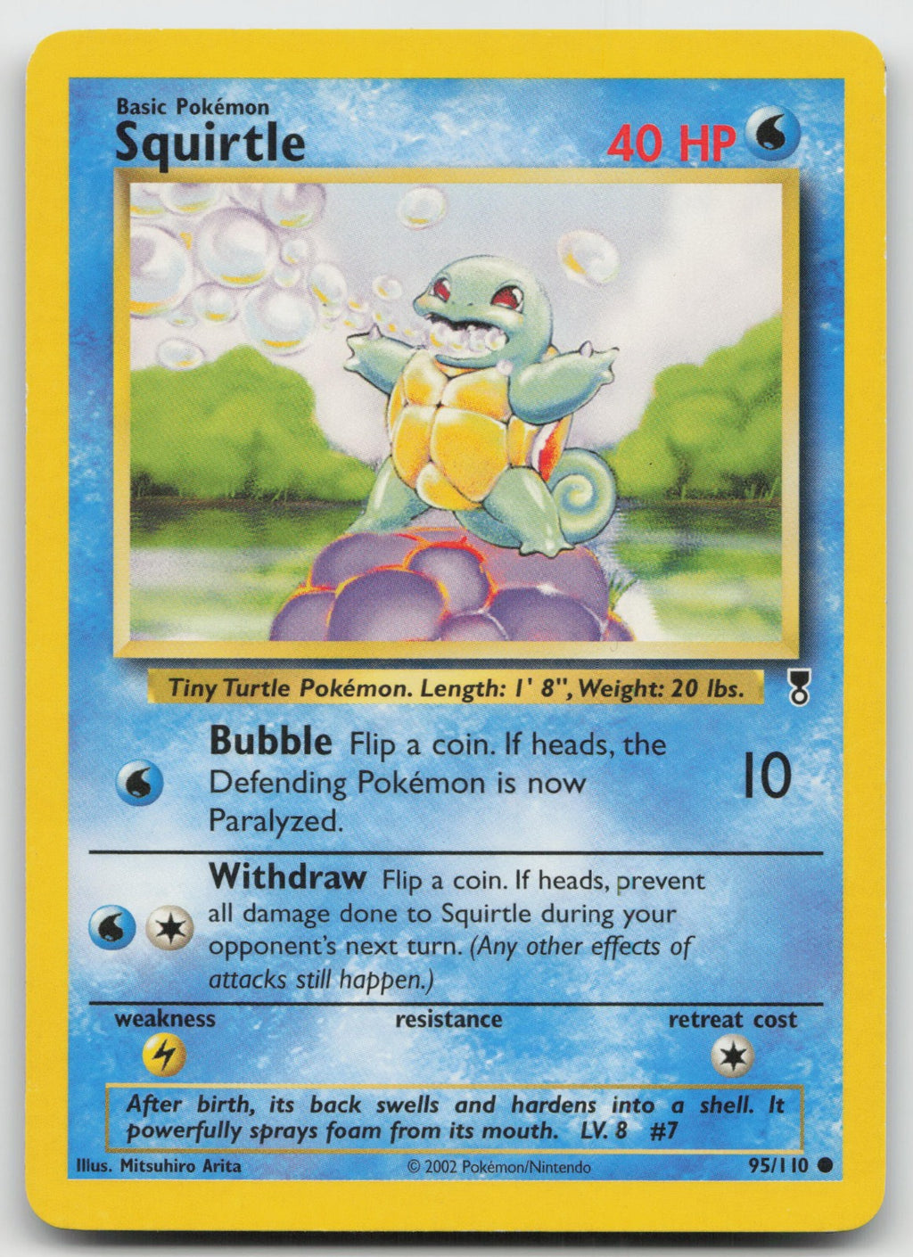 Squirtle Common Legendary Collection 95/110 MP