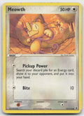 Meowth Common Normal Delta Species 77/113 DAMAGED