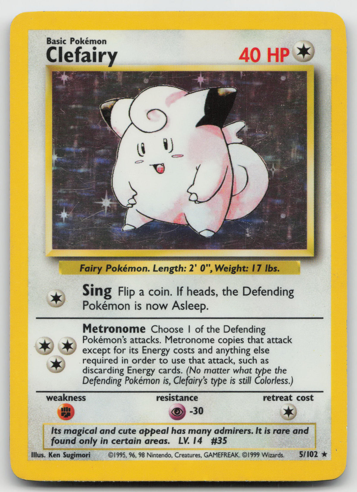 Chansey Holo Rare Holo Base Set 3/102 MP