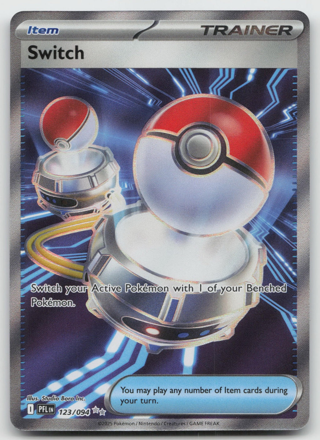 Switch Holo Ultra Rare ME02: Phantasmal Flames 123/094 NM