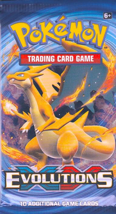 XY Evolutions Booster Pack (Random Art)