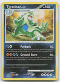 Tyranitar Rare Reverse Holo Mysterious Treasures 17/123 NM