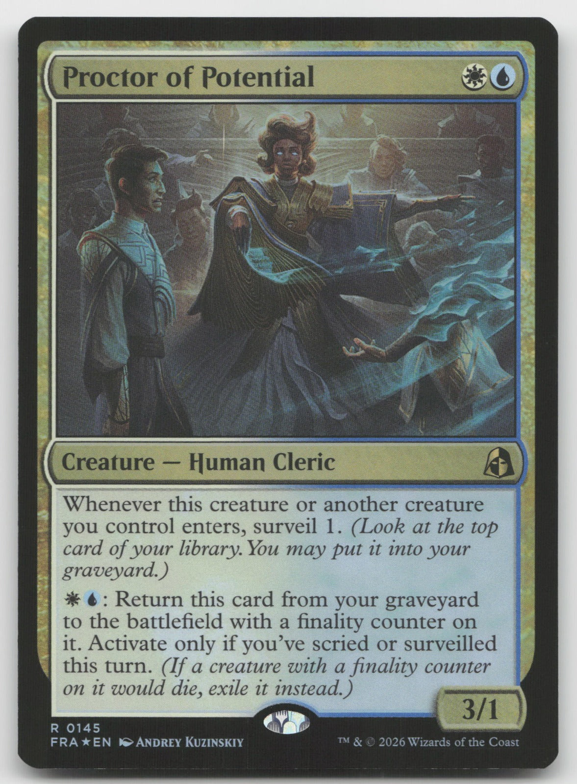 Proctor of Potential R Foil Reality Fracture 145 NM