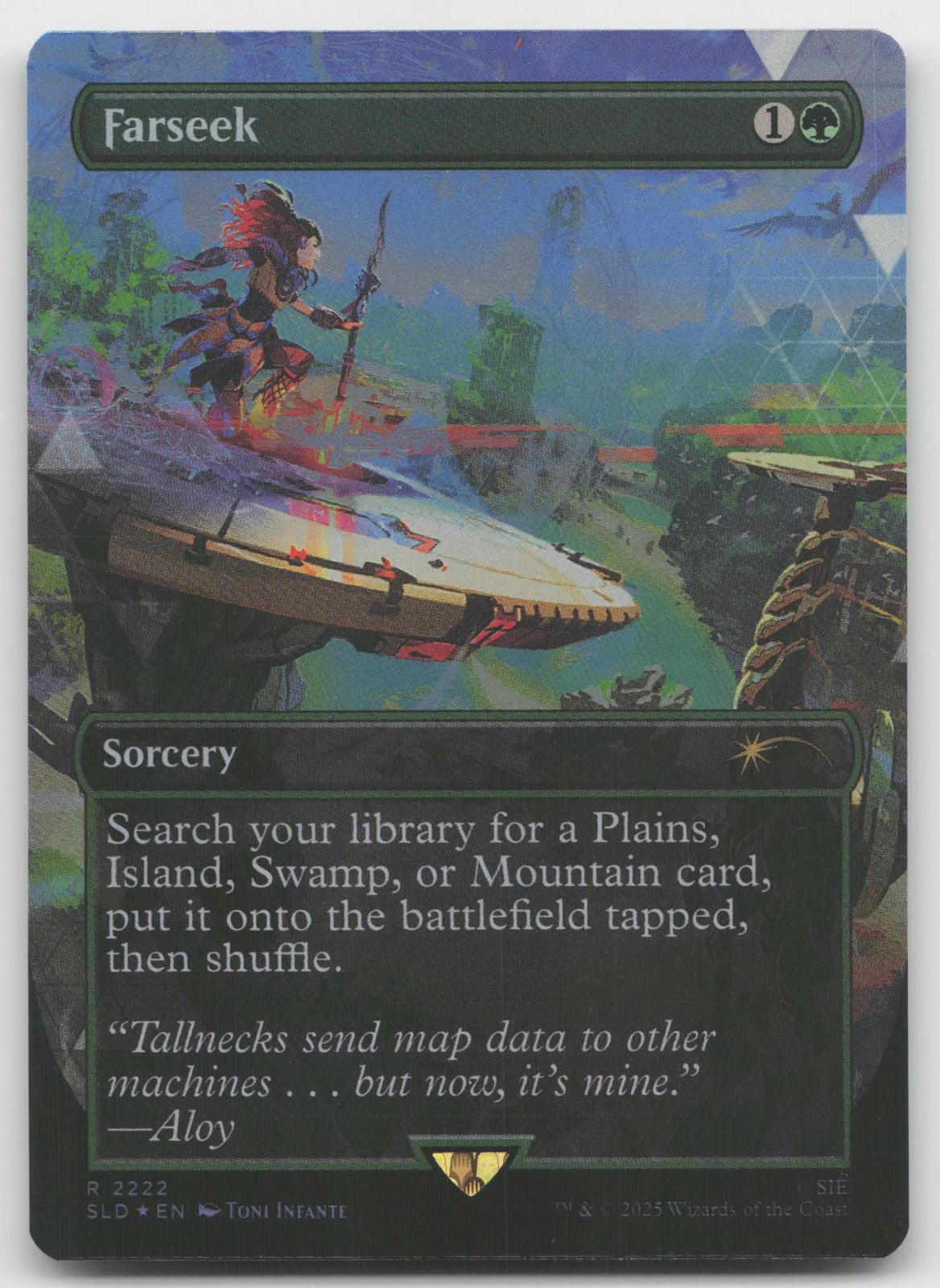 Farseek (Rainbow Foil) R Foil Secret Lair Drop Series 2222 NM