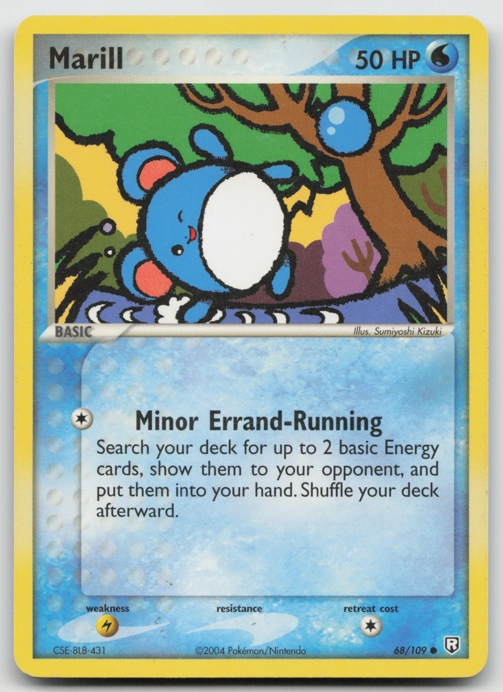 Marill Common Normal Team Rocket Returns 68/109 LP
