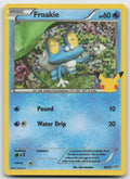 Froakie - 22/25 Promo Holo McDonald's 25th Anniversary NM