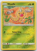 Weedle Reverse Holo Common SM - Crimson Invasion 1/111 NM